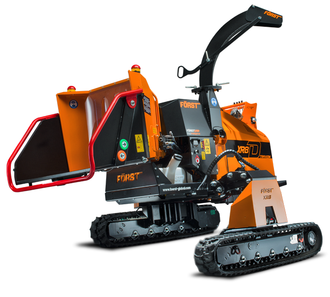 Самоходная рубительная машина Forst XR8D Traxion