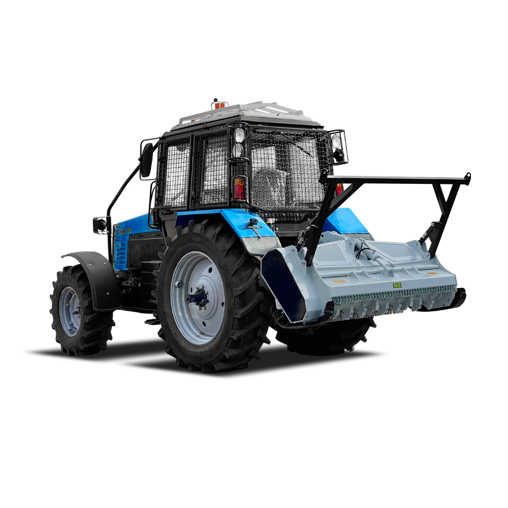 Беларус-МУЛ-1221 с мульчером NIUBO Mini Diamond